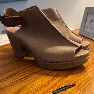 Dansko Peep Toe Heel
